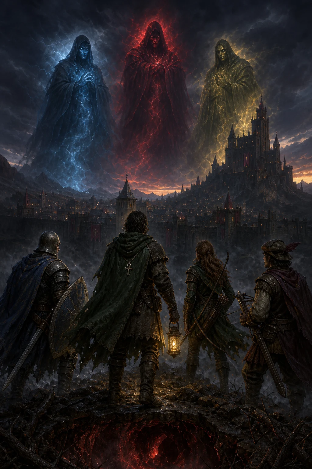 The Avatar and the resistance face Blackthorn's occupied Britannia beneath the three Shadowlords
